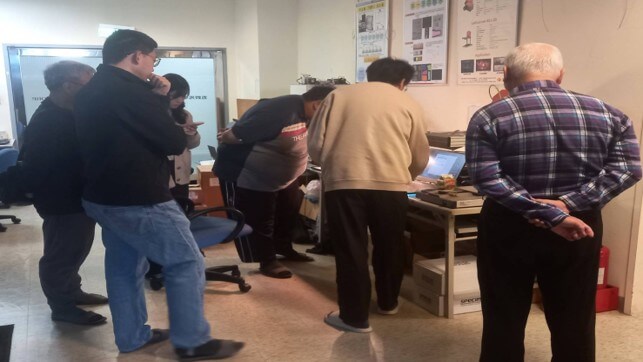 台科大羅老師來訪驗證