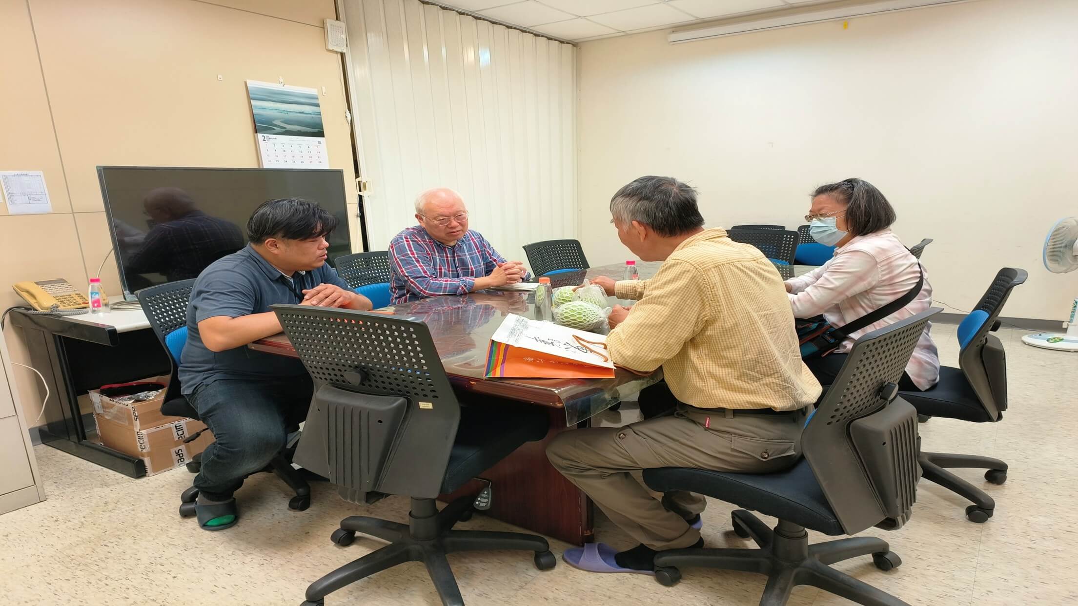 清華大學產學聯盟技術總監黃坤成來訪