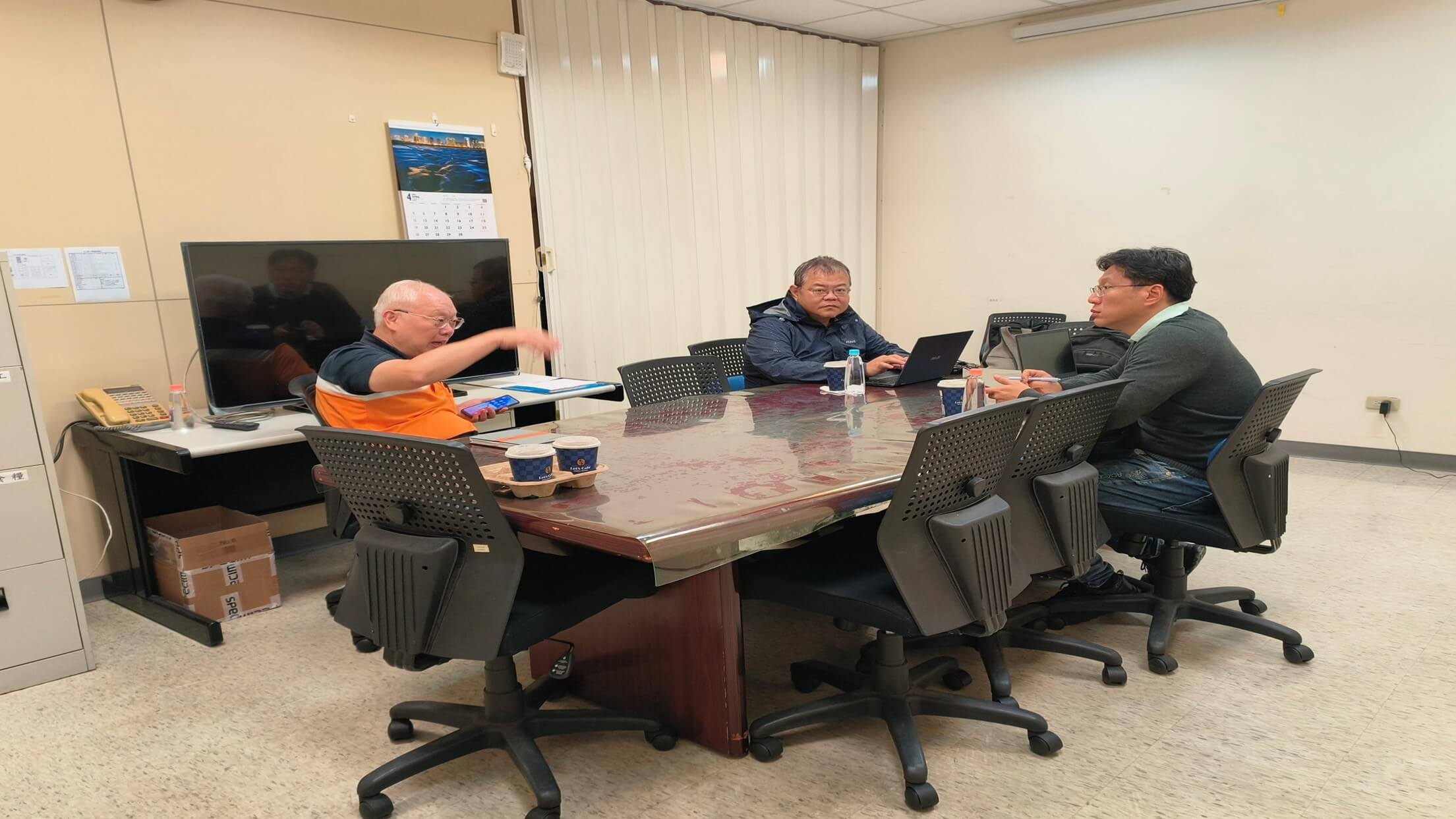 仲洋來訪取像展示