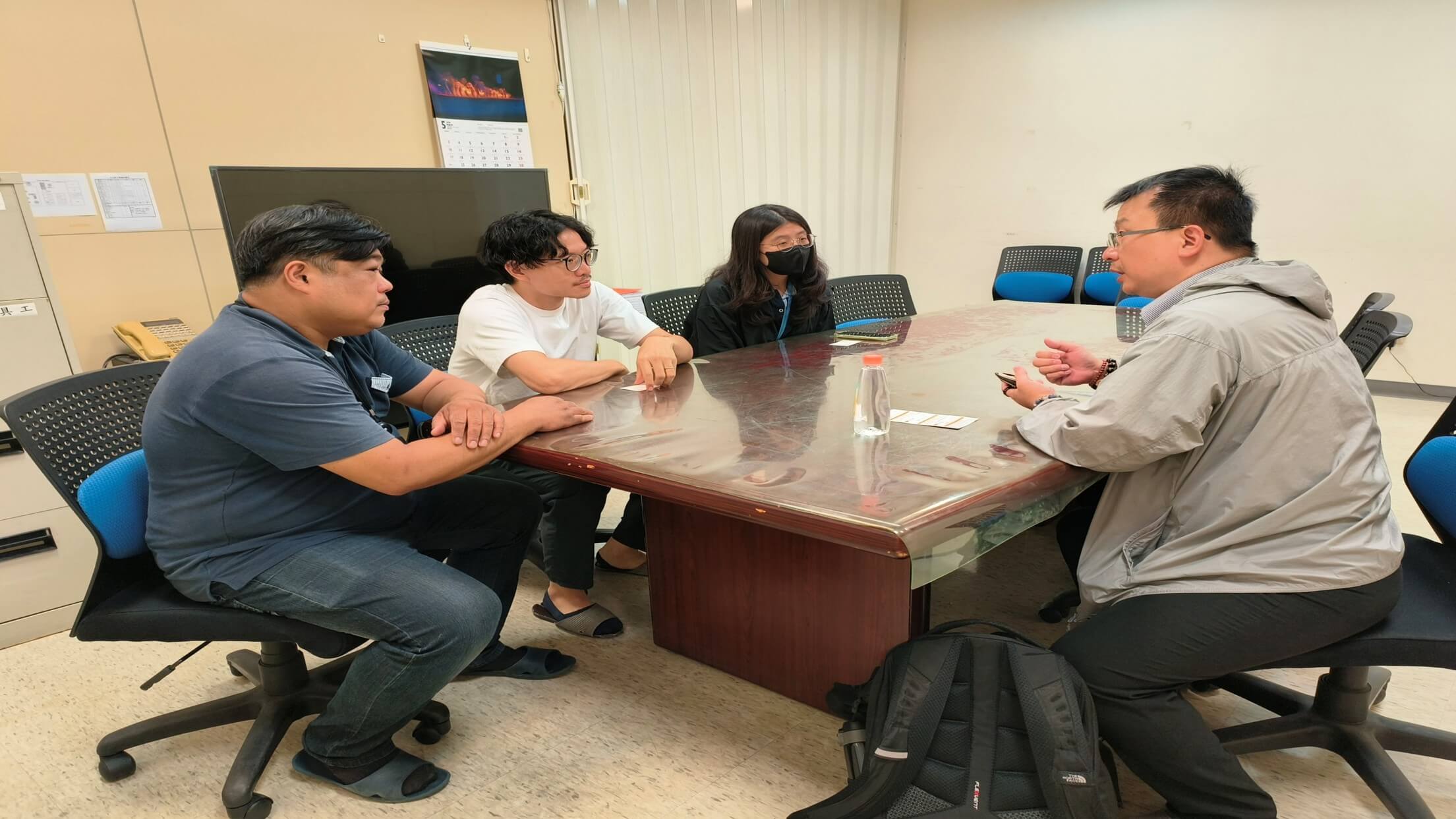 長興材料來訪測試
