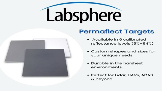 Labsphere感恩回饋，Permaflect®漫反射板限時85折！