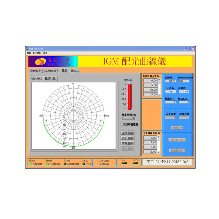 配光曲線儀(IGM-100/IGM-500/IGM-2000)